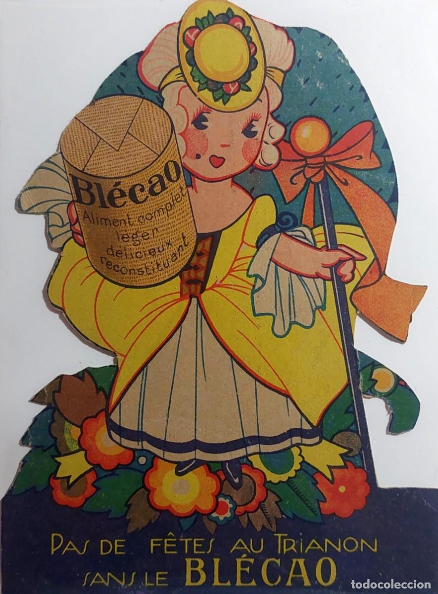 Coleccionismo cromos troquelados antiguos: ANTIGUA PUBLICIDAD CROMOS TROQUELADOS ( BLECAO ) 1932