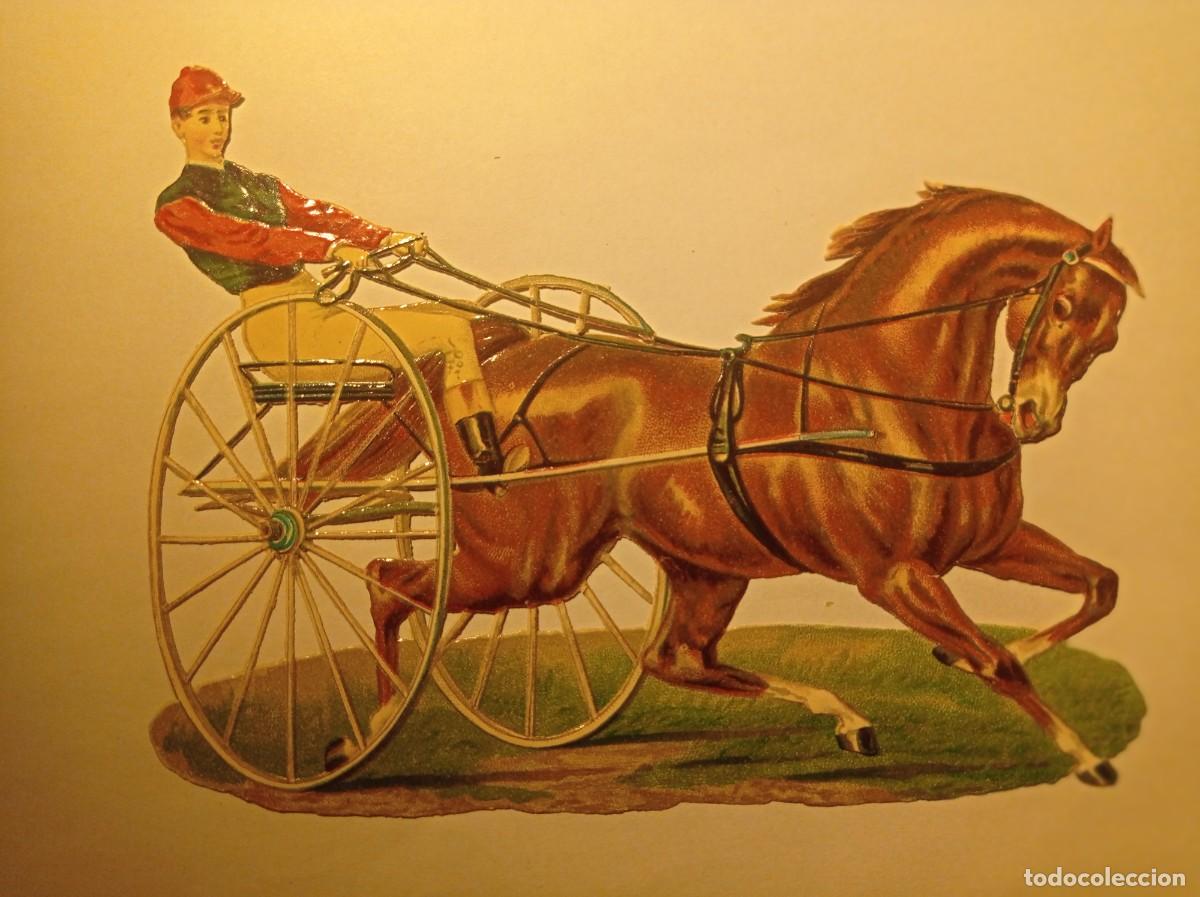 Coleccionismo cromos troquelados antiguos: Cromolitograf&iacute;a troquelada victoriana, aprox. 1880