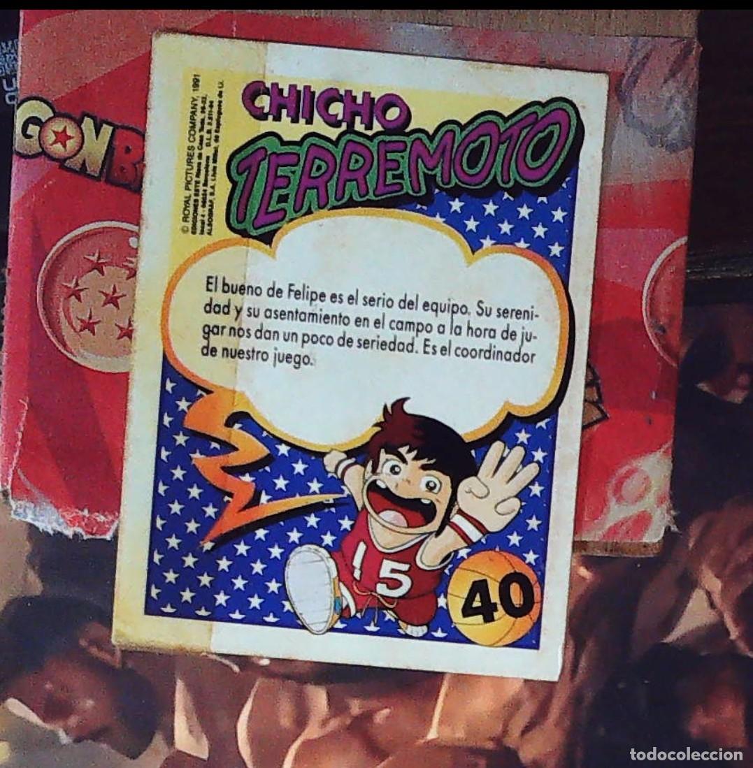 Coleccionismo cromos troquelados antiguos: CHICHO TERREMOTO EDICIONES ESTE N 40 - Foto 2