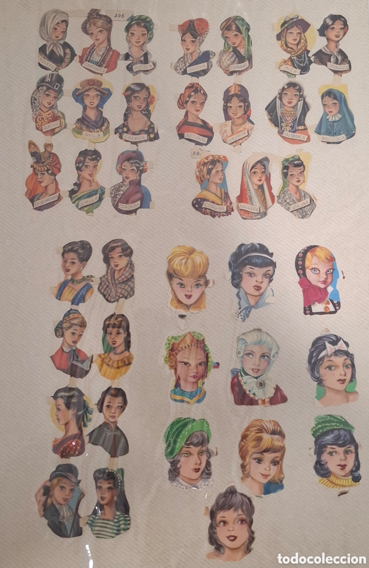 Coleccionismo cromos troquelados antiguos: LOTE DE CROMOS TROQUELADOS A&Ntilde;OS 60 70