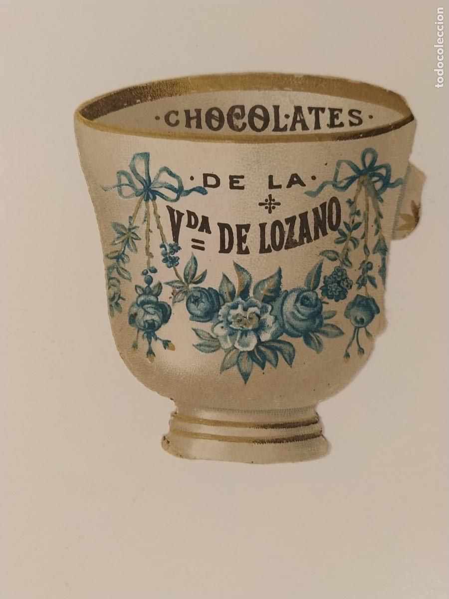 Coleccionismo cromos troquelados antiguos: CHOCOLATES DE LA VIUDA DE LOZANO - MADRID - CROMO ANTIGUO TROQUELADO -VER FOTOS-(116.483)
