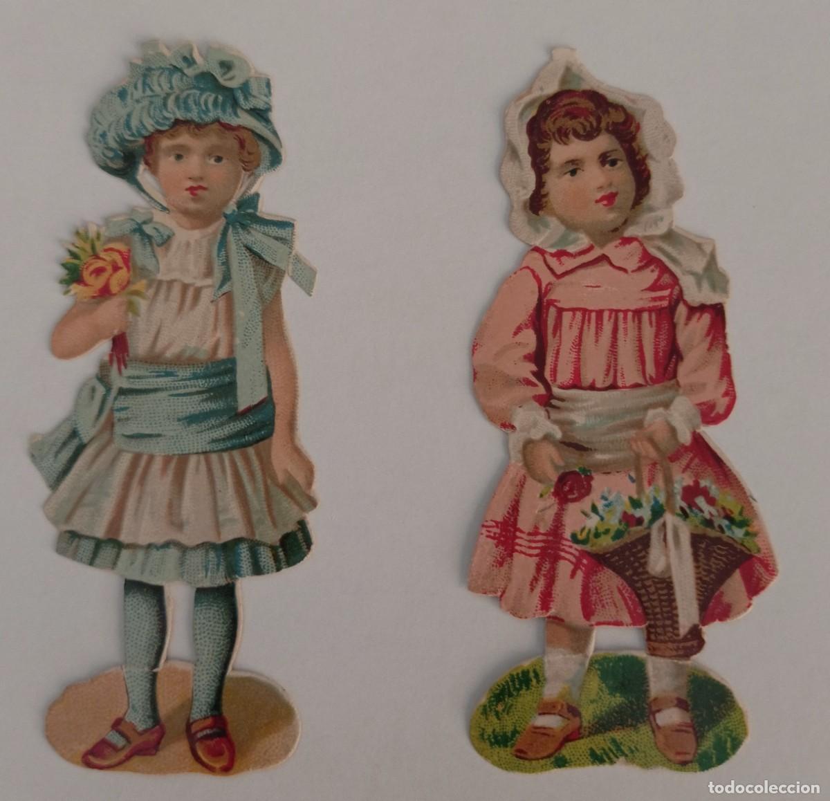 Coleccionismo cromos troquelados antiguos: CROMOS TROQUELADOS VICTORIANOS - FINALES XIX