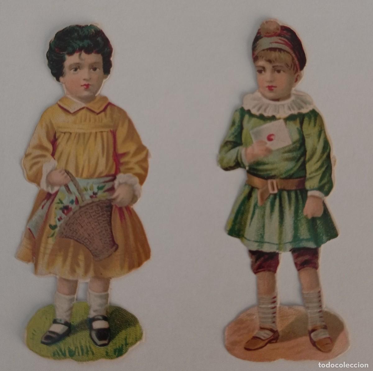 Coleccionismo cromos troquelados antiguos: CROMOS TROQUELADOS VICTORIANOS - FINALES XIX