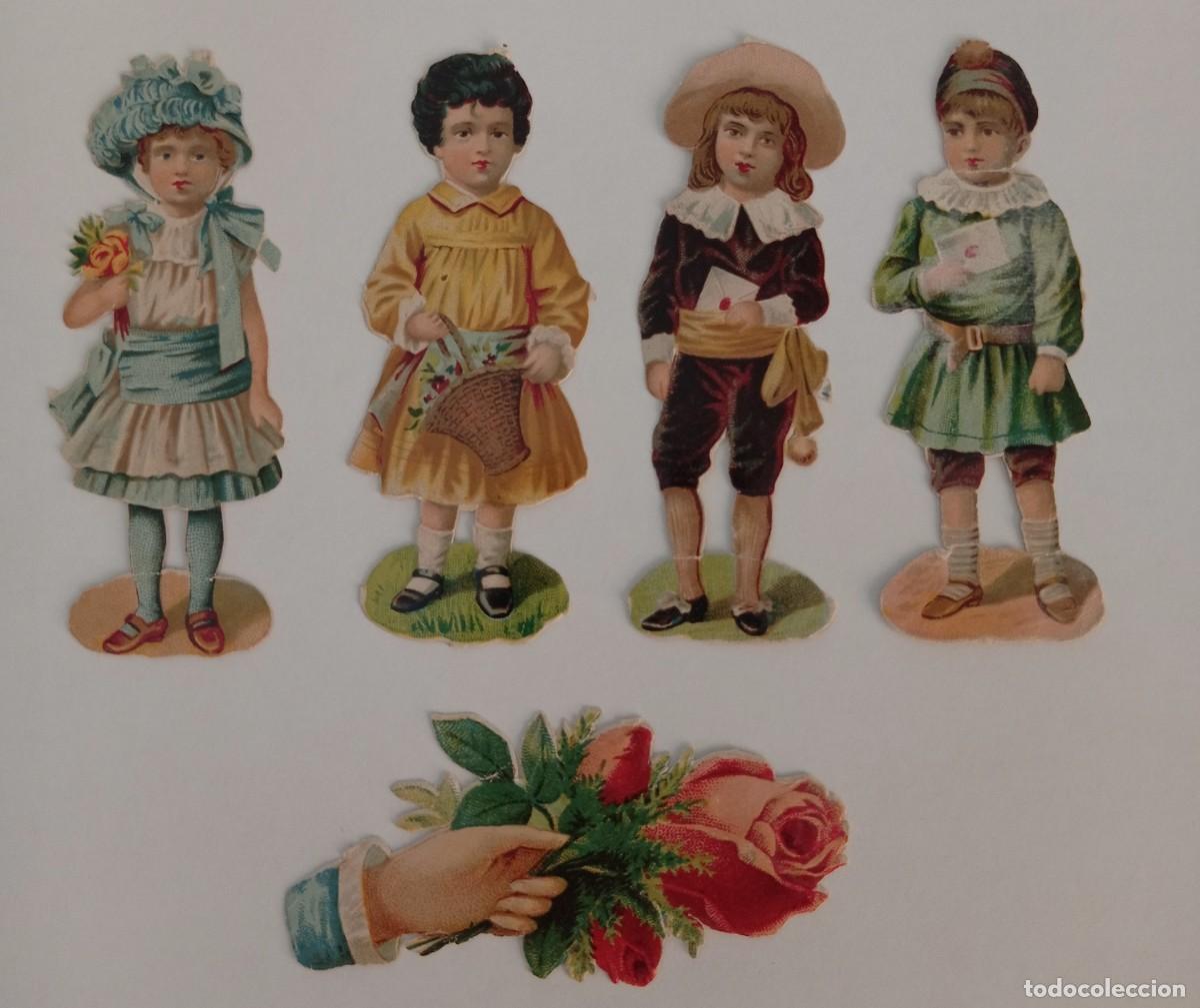 Coleccionismo cromos troquelados antiguos: CROMOS TROQUELADOS VICTORIANOS - FINALES XIX
