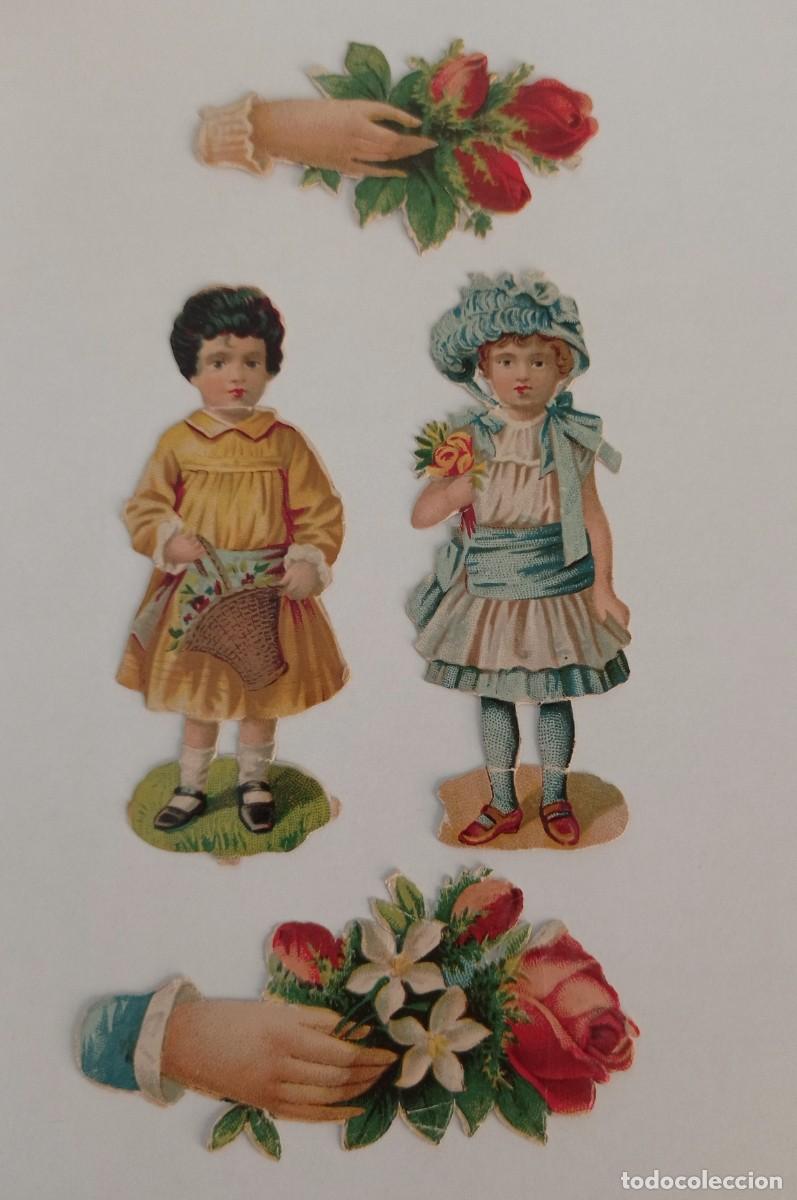 Coleccionismo cromos troquelados antiguos: CROMOS TROQUELADOS VICTORIANOS - FINALES XIX
