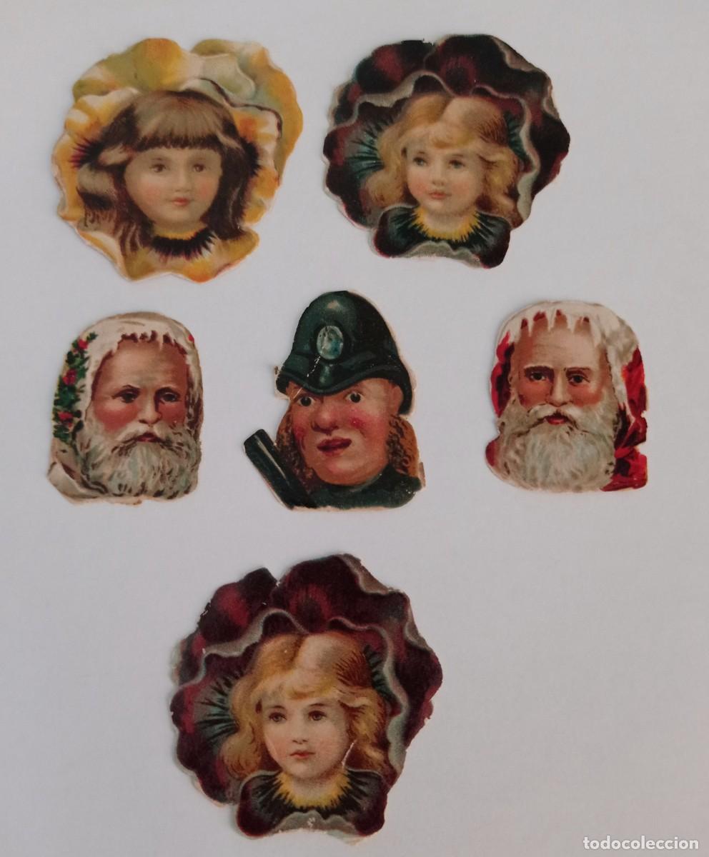 Coleccionismo cromos troquelados antiguos: CROMOS TROQUELADOS VICTORIANOS FINALES XIX.