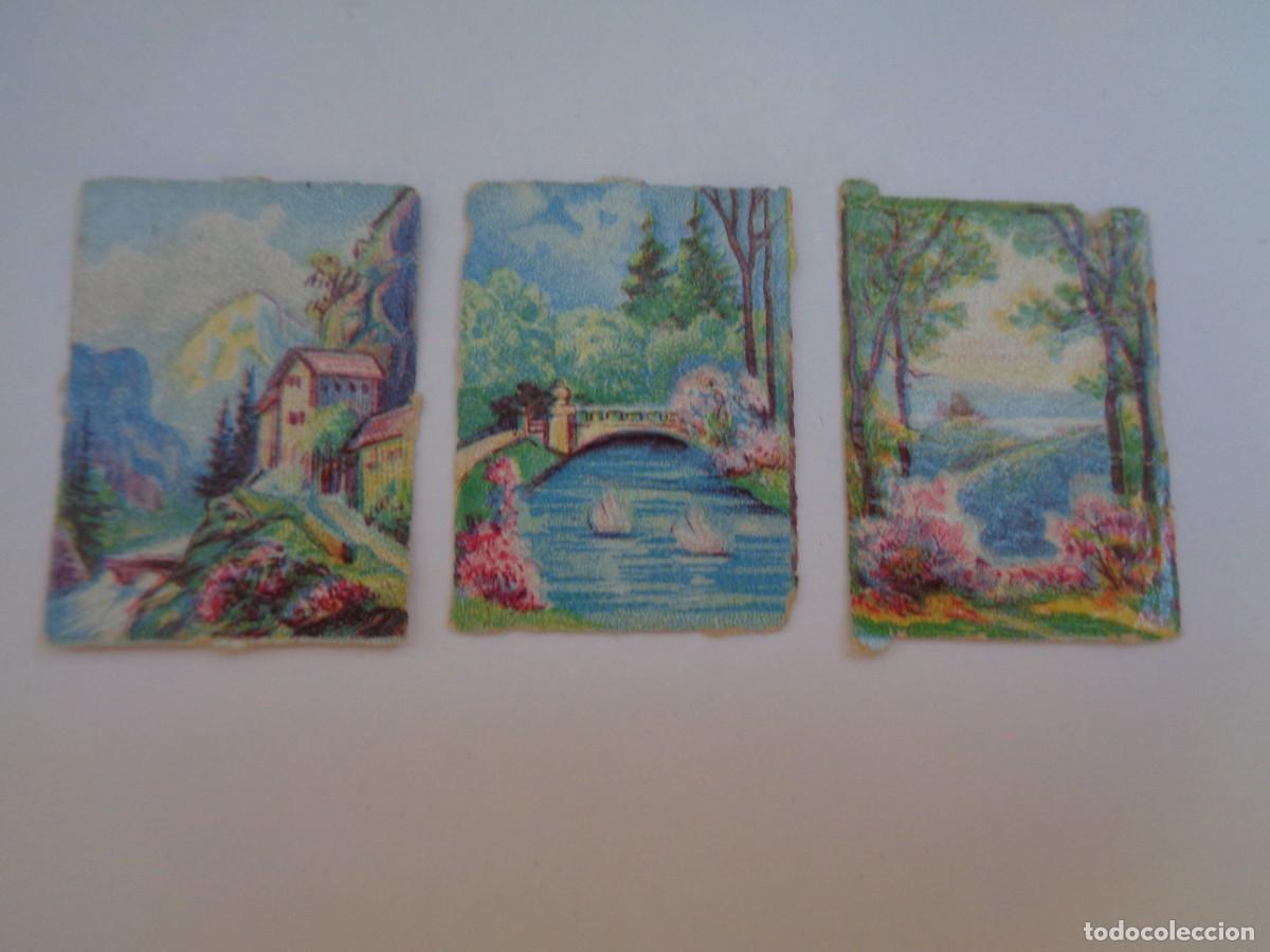 Coleccionismo cromos troquelados antiguos: LOTE DE 3 ANTIGUOS CROMOS TROQUELADOS