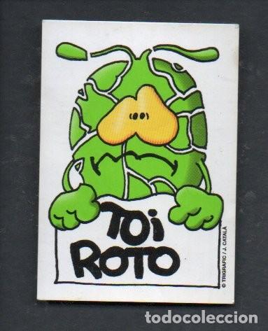 Coleccionismo cromos troquelados antiguos: ANTIGUO CROMO BOLLYCAO, BOLLY TOIS N&ordm; 34 - TOI ROTO.