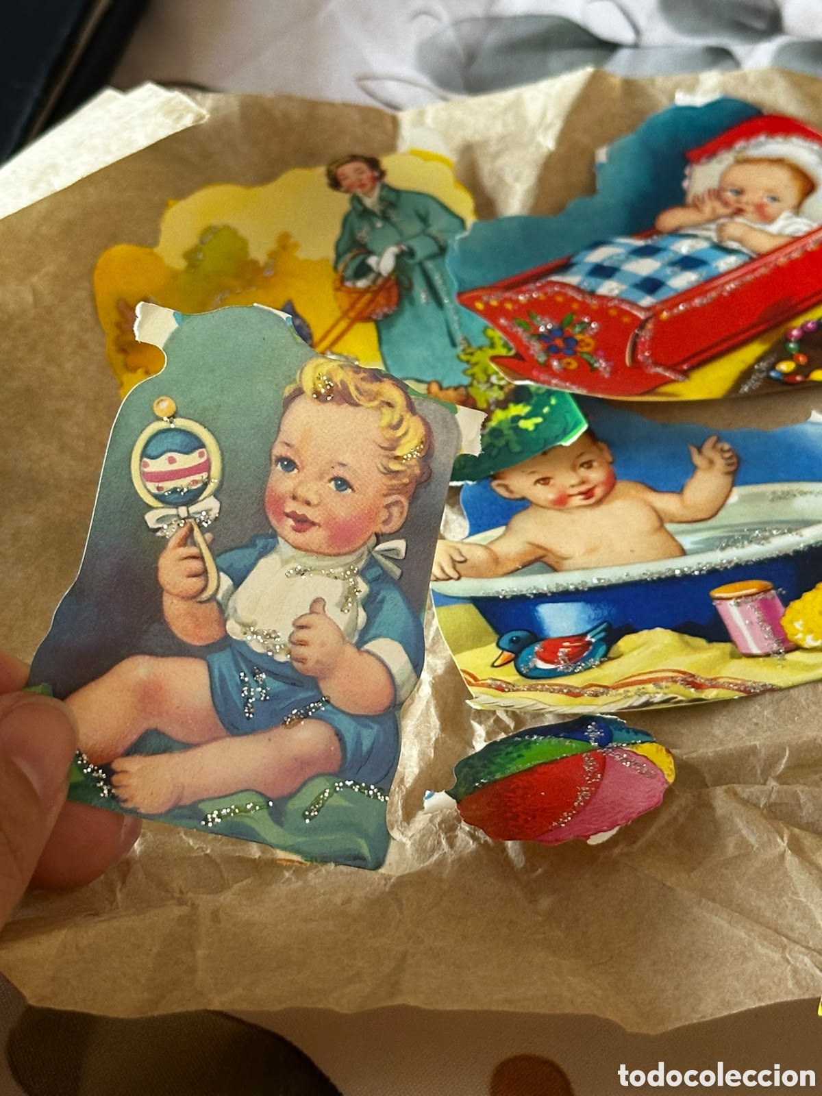 Coleccionismo cromos troquelados antiguos: Lote de cromos troquelados