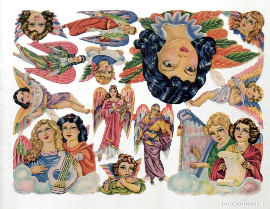 Coleccionismo cromos troquelados antiguos: CROMOS TROQUELADOS ORIGINALES, - LAMINA FB 156 - CON BRILLO Y RELIEVE. ORIGINAL - COMPLETA