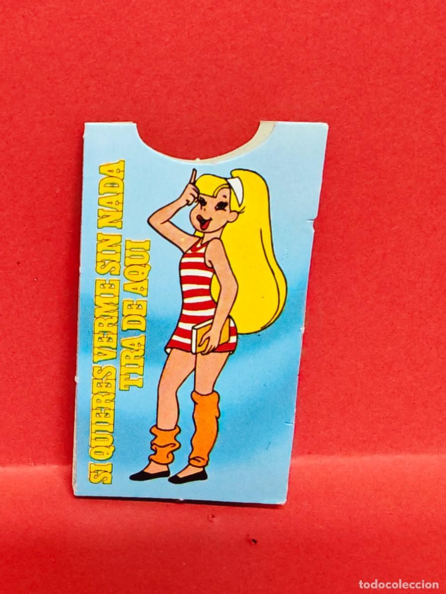 Coleccionismo cromos troquelados antiguos: CROMO BOLLYCAO MENSAJE SOLO PARTE EXTERIOR