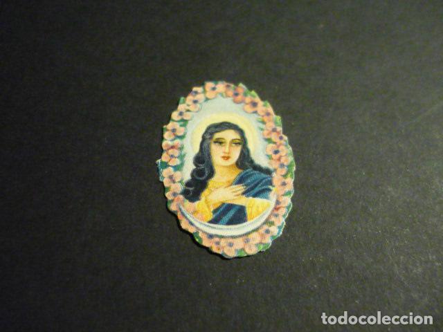 Collezionismo Figurine ritagliate antiche: CROMO TROQUELADO O DE PICAR VIRGEN
