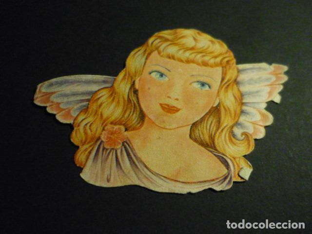 Collezionismo Figurine ritagliate antiche: CROMO TROQUELADO O DE PICAR ANGEL