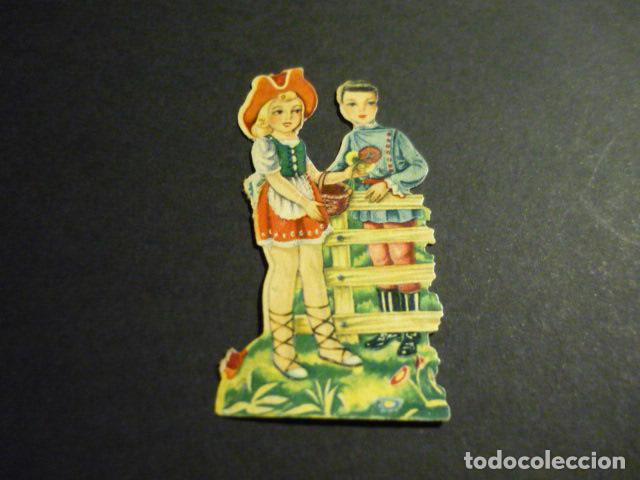 Collezionismo Figurine ritagliate antiche: CROMO TROQUELADO O DE PICAR NI&Ntilde;OS