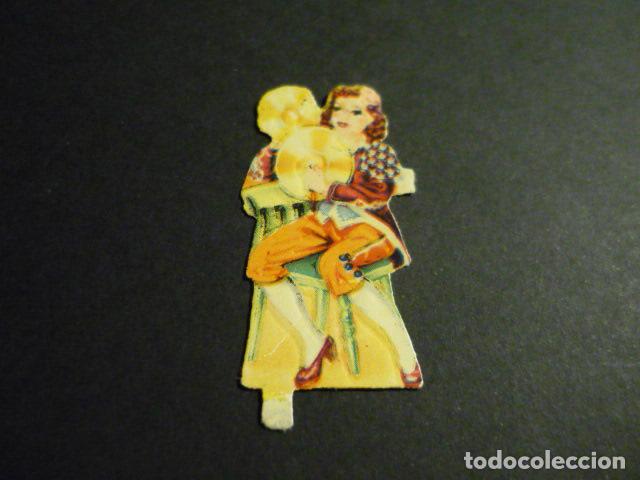 Collezionismo Figurine ritagliate antiche: CROMO TROQUELADO O DE PICAR NI&Ntilde;O MUSICO