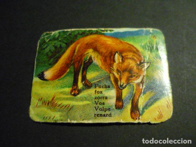Collectionnisme Cartes &agrave; collectionner massicot&eacute;es anciennes: CROMO TROQUELADO O DE PICAR ZORRO