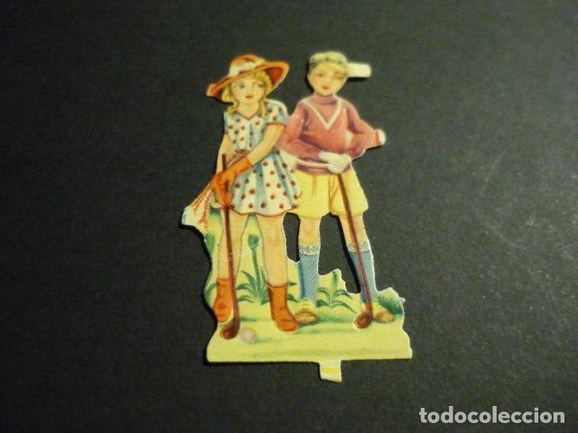 Collectionnisme Cartes &agrave; collectionner massicot&eacute;es anciennes: CROMO TROQUELADO O DE PICAR NI&Ntilde;OS