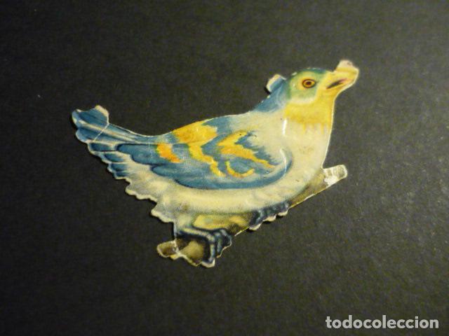 Collectionnisme Cartes &agrave; collectionner massicot&eacute;es anciennes: CROMO TROQUELADO O DE PICAR PAJARO