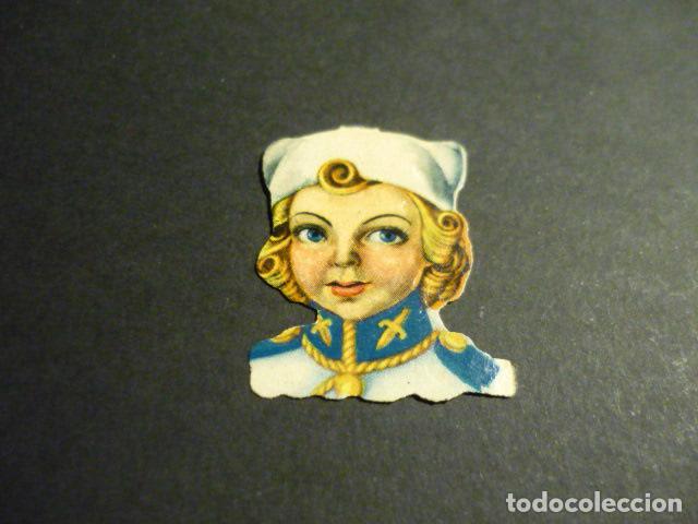Coleccionismo cromos troquelados antiguos: CROMO TROQUELADO O DE PICAR NI&Ntilde;A