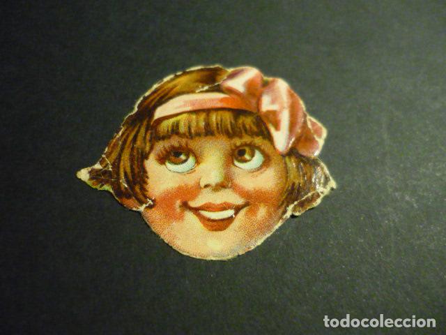 Collectionnisme Cartes &agrave; collectionner massicot&eacute;es anciennes: CROMO TROQUELADO O DE PICAR NI&Ntilde;A
