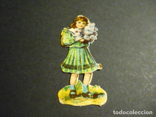 Collezionismo Figurine ritagliate antiche: CROMO TROQUELADO O DE PICAR NI&Ntilde;A