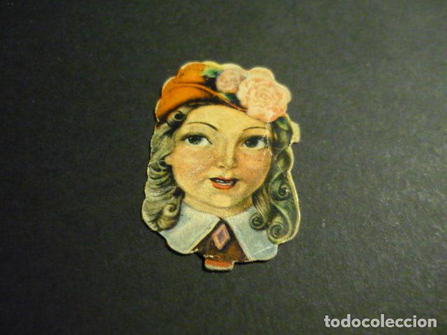 Collectionnisme Cartes &agrave; collectionner massicot&eacute;es anciennes: CROMO TROQUELADO O DE PICAR NI&Ntilde;A