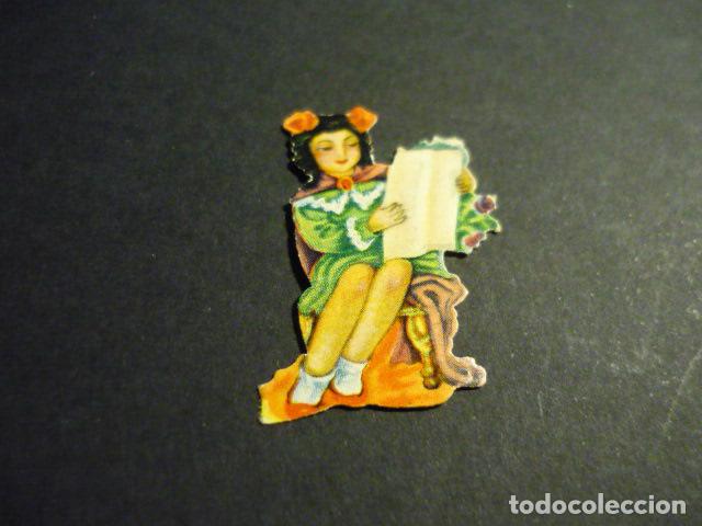 Collectionnisme Cartes &agrave; collectionner massicot&eacute;es anciennes: CROMO TROQUELADO O DE PICAR NI&Ntilde;A