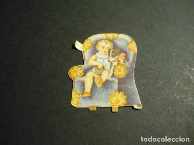 Colecionismo Cromos recortados antigos: CROMO TROQUELADO O DE PICAR NI&Ntilde;O CON PERRO