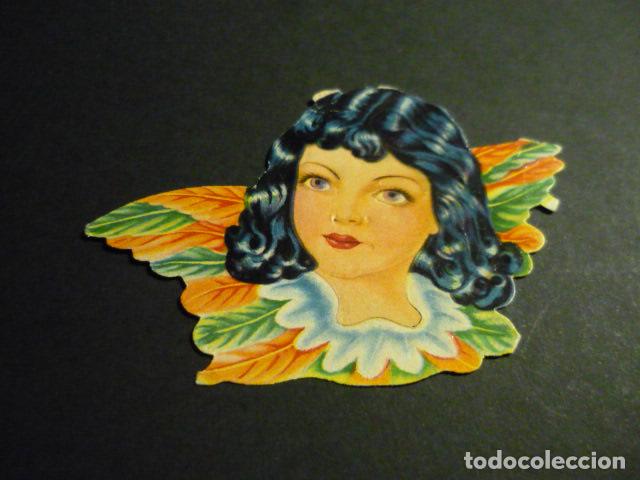 Colecionismo Cromos recortados antigos: CROMO TROQUELADO O DE PICAR ANGEL