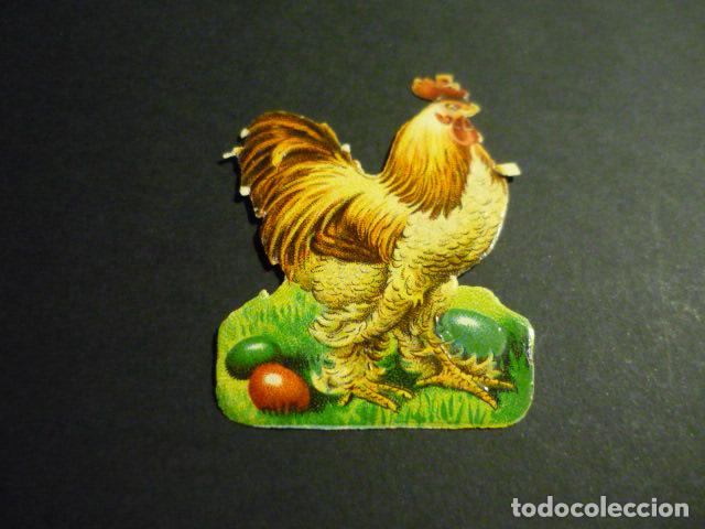 Collectionnisme Cartes &agrave; collectionner massicot&eacute;es anciennes: CROMO TROQUELADO O DE PICAR GALLO