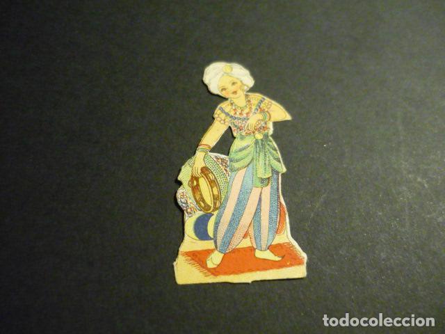 Collectionnisme Cartes &agrave; collectionner massicot&eacute;es anciennes: CROMO TROQUELADO O DE PICAR NI&Ntilde;O ORIENTAL