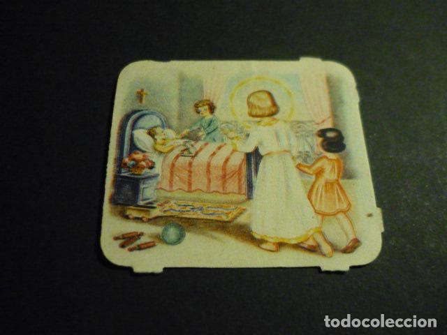 Collectable Antique Stamped Cards: CROMO TROQUELADO O DE PICAR NI&Ntilde;O ENFERMO