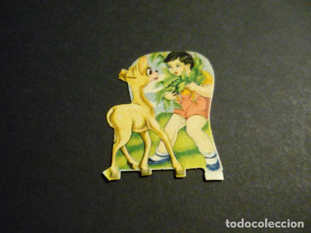 Collectionnisme Cartes &agrave; collectionner massicot&eacute;es anciennes: CROMO TROQUELADO O DE PICAR NI&Ntilde;O CON PERRO