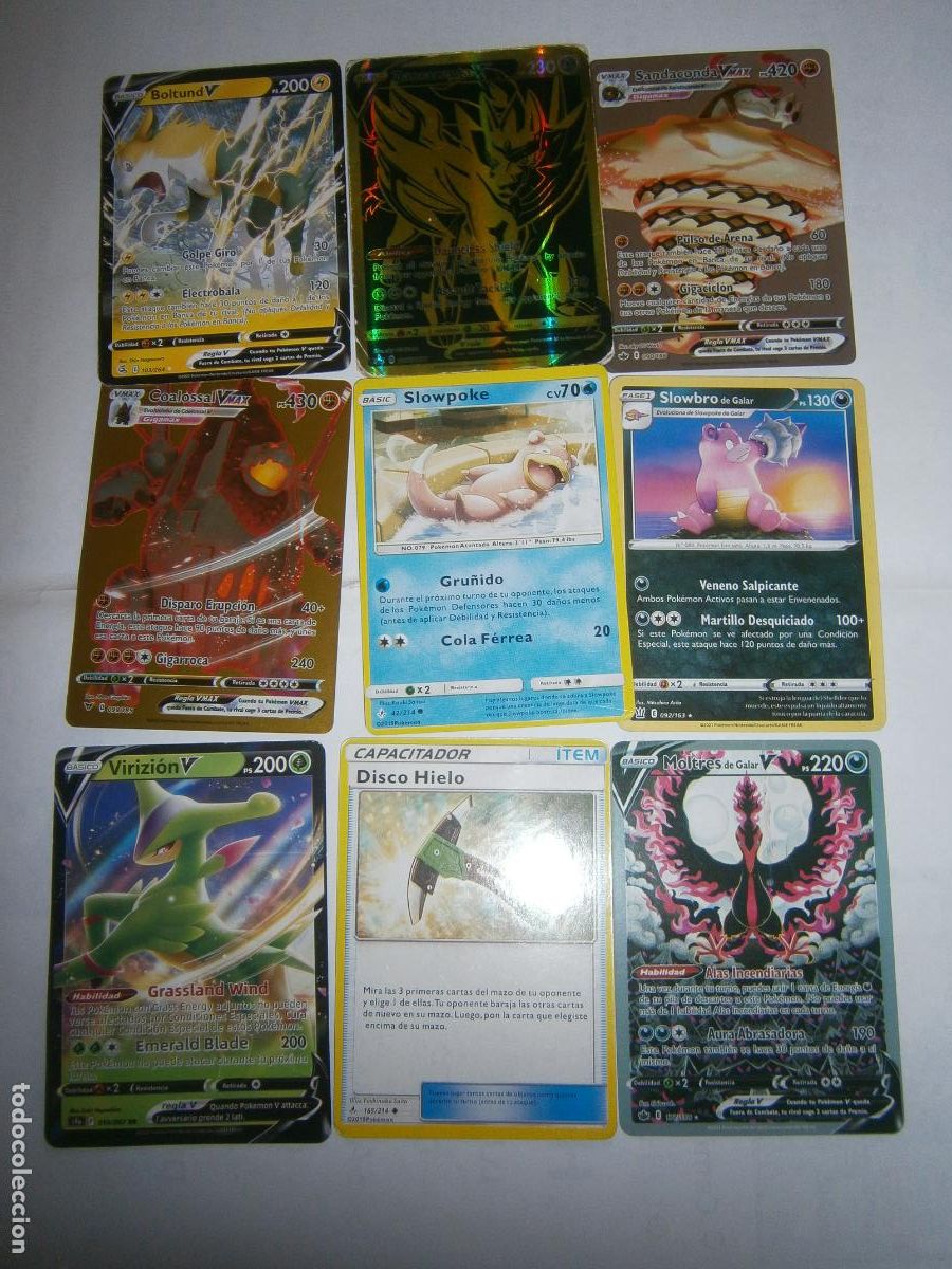 Coleccionismo cromos troquelados antiguos: LOTE DE ANTIGUAS CARTAS CROMOS POKEMON - CG12