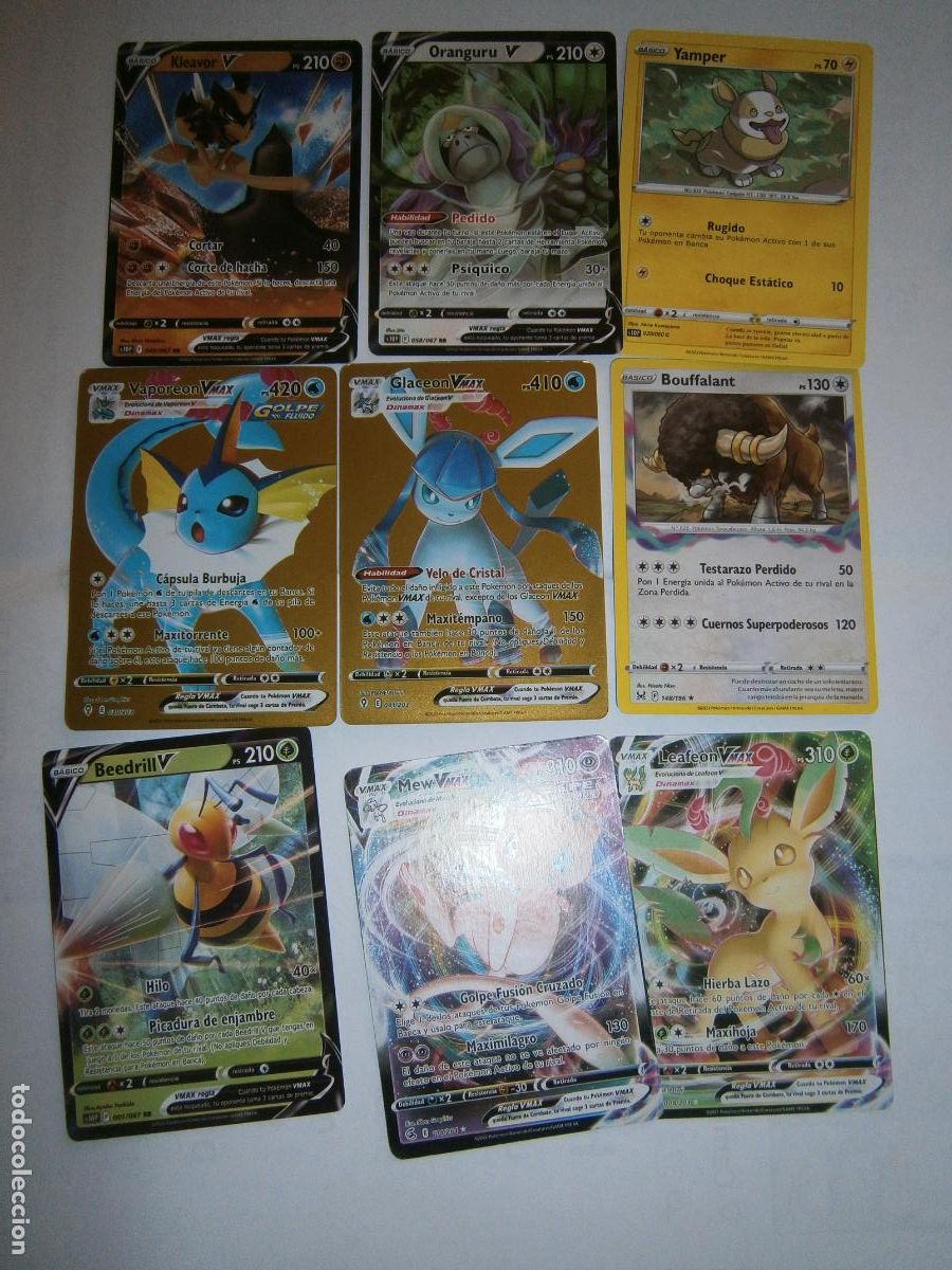 Coleccionismo cromos troquelados antiguos: LOTE DE ANTIGUAS CARTAS CROMOS POKEMON - CG12