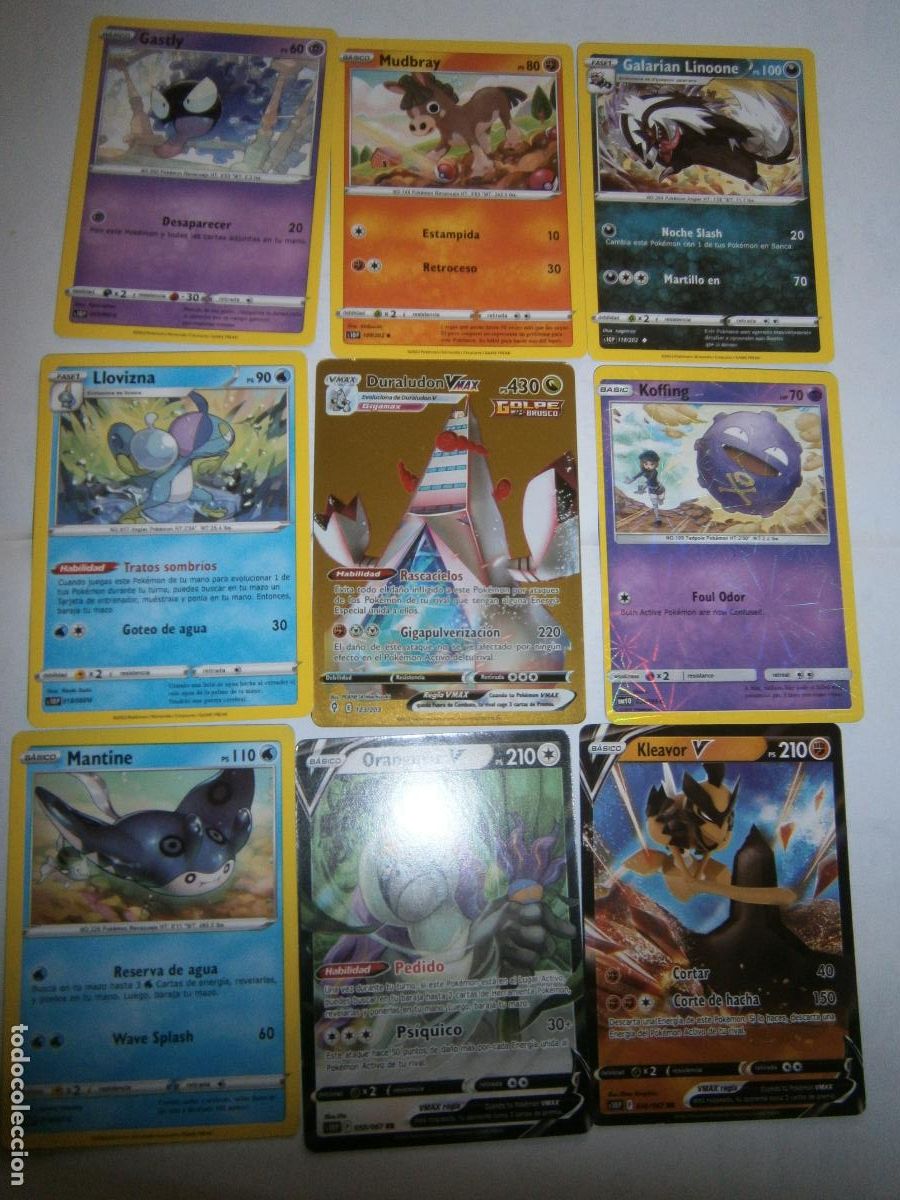 Coleccionismo cromos troquelados antiguos: LOTE DE ANTIGUAS CARTAS CROMOS POKEMON - CG12