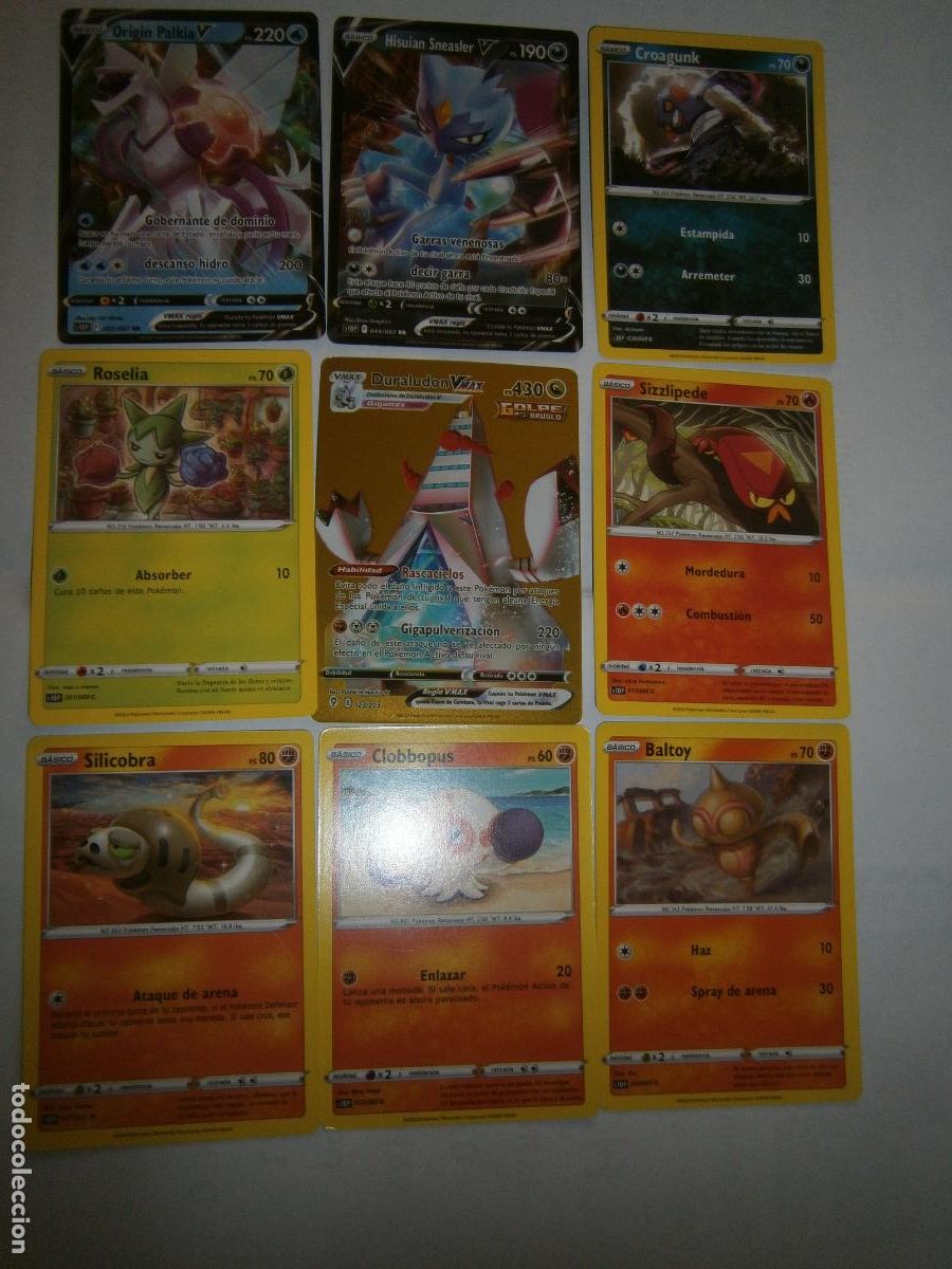 Coleccionismo cromos troquelados antiguos: LOTE DE ANTIGUAS CARTAS CROMOS POKEMON - CG12