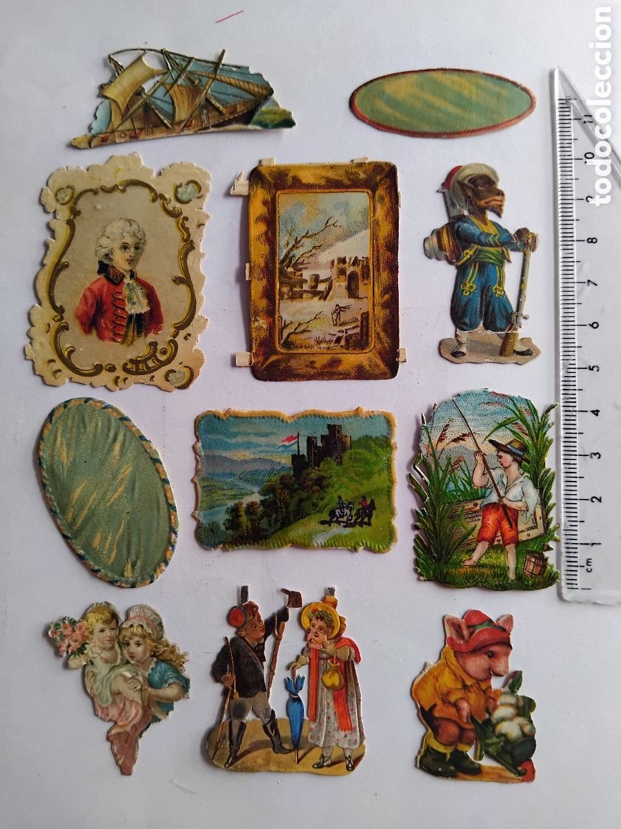 Coleccionismo cromos troquelados antiguos: Cromos troquelados antiguos