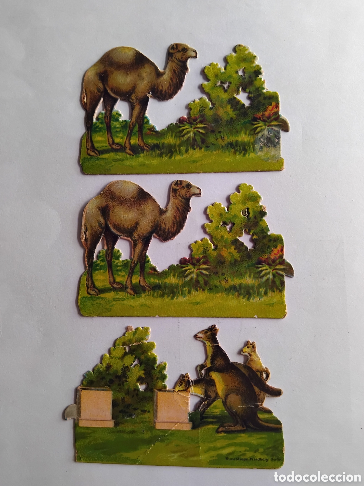 Coleccionismo cromos troquelados antiguos: 3 cromos troquelados antiguos