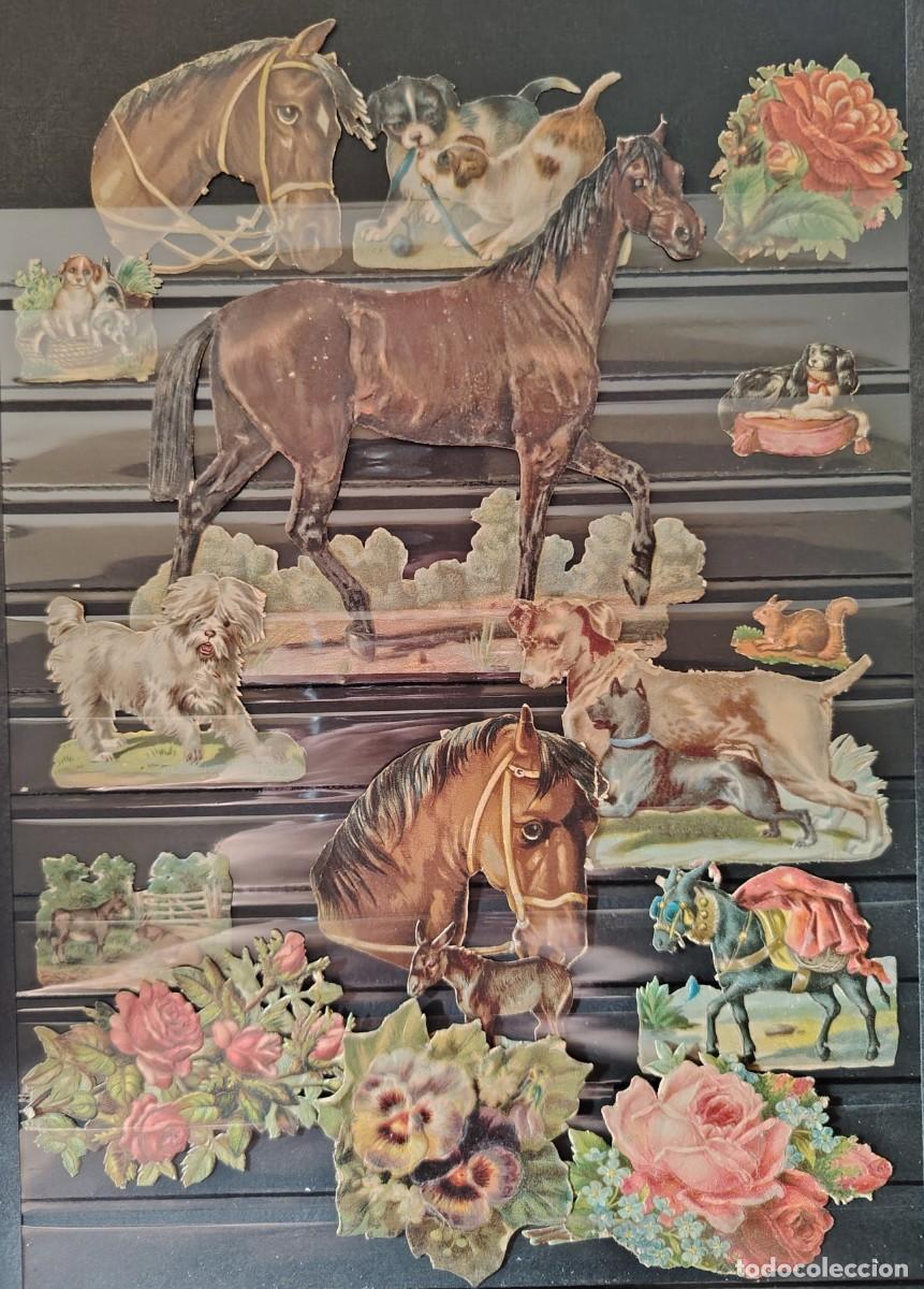 Collectable Antique Stamped Cards: RARO ANTIGUO LOTE DE CROMOS ISABELINOS LOTE 2
