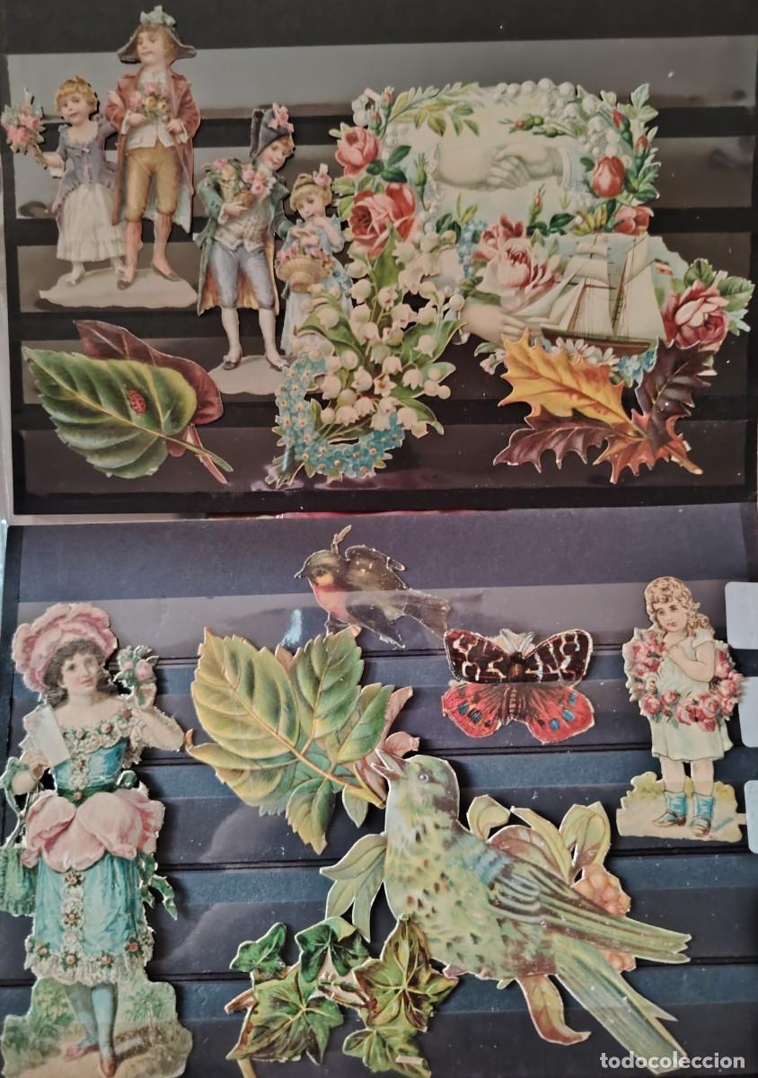 Collectable Antique Stamped Cards: RARO ANTIGUO LOTE DE CROMOS ISABELINOS LOTE 5