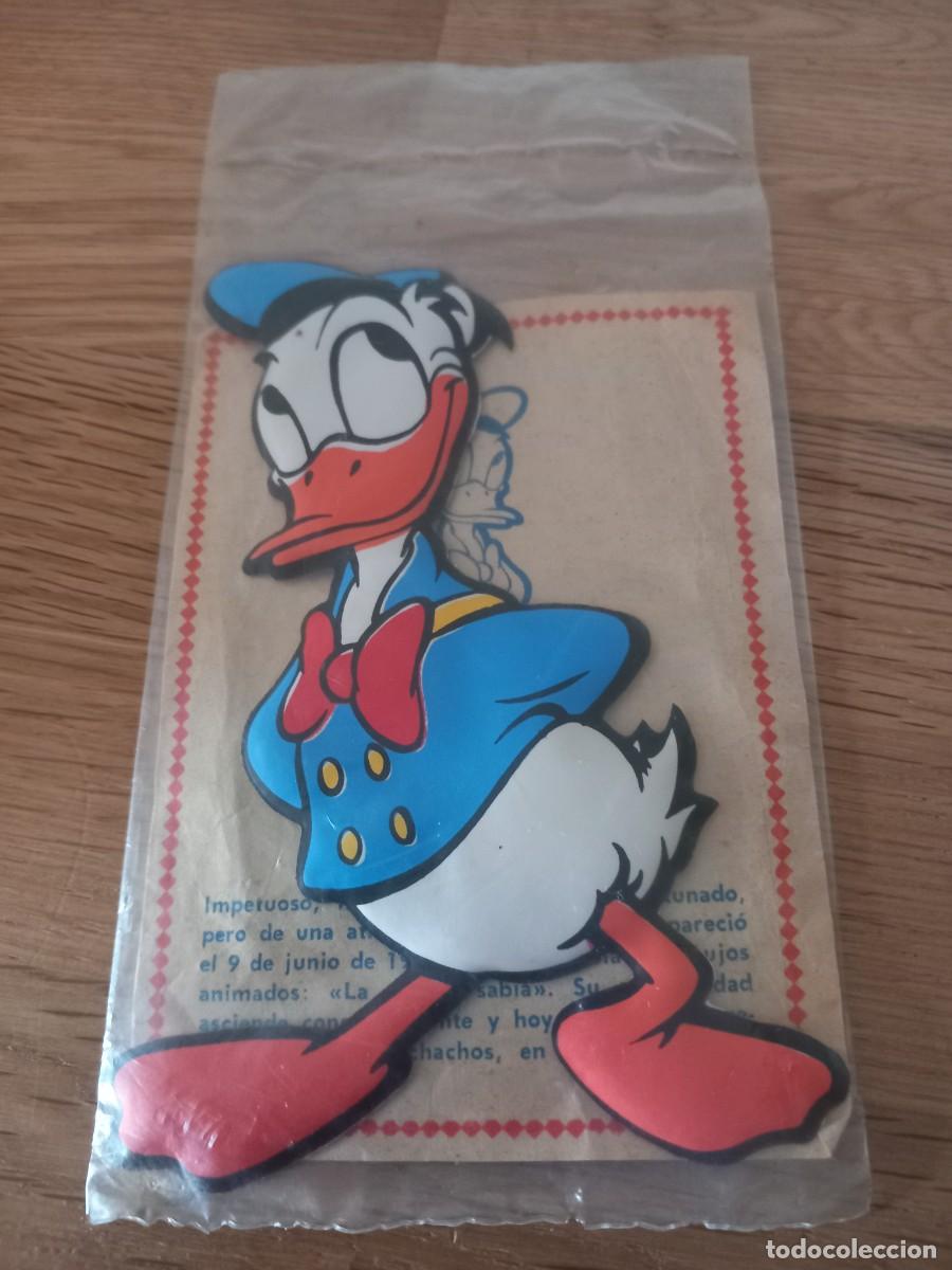 Coleccionismo cromos troquelados antiguos: Cromoplast n&deg; 10 pato donald