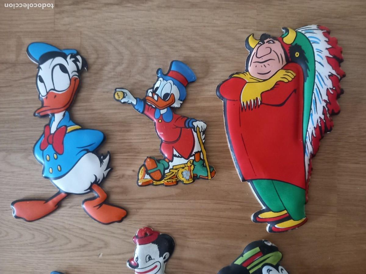 Coleccionismo cromos troquelados antiguos: Lote cromoplast variado Walt disney - Foto 2