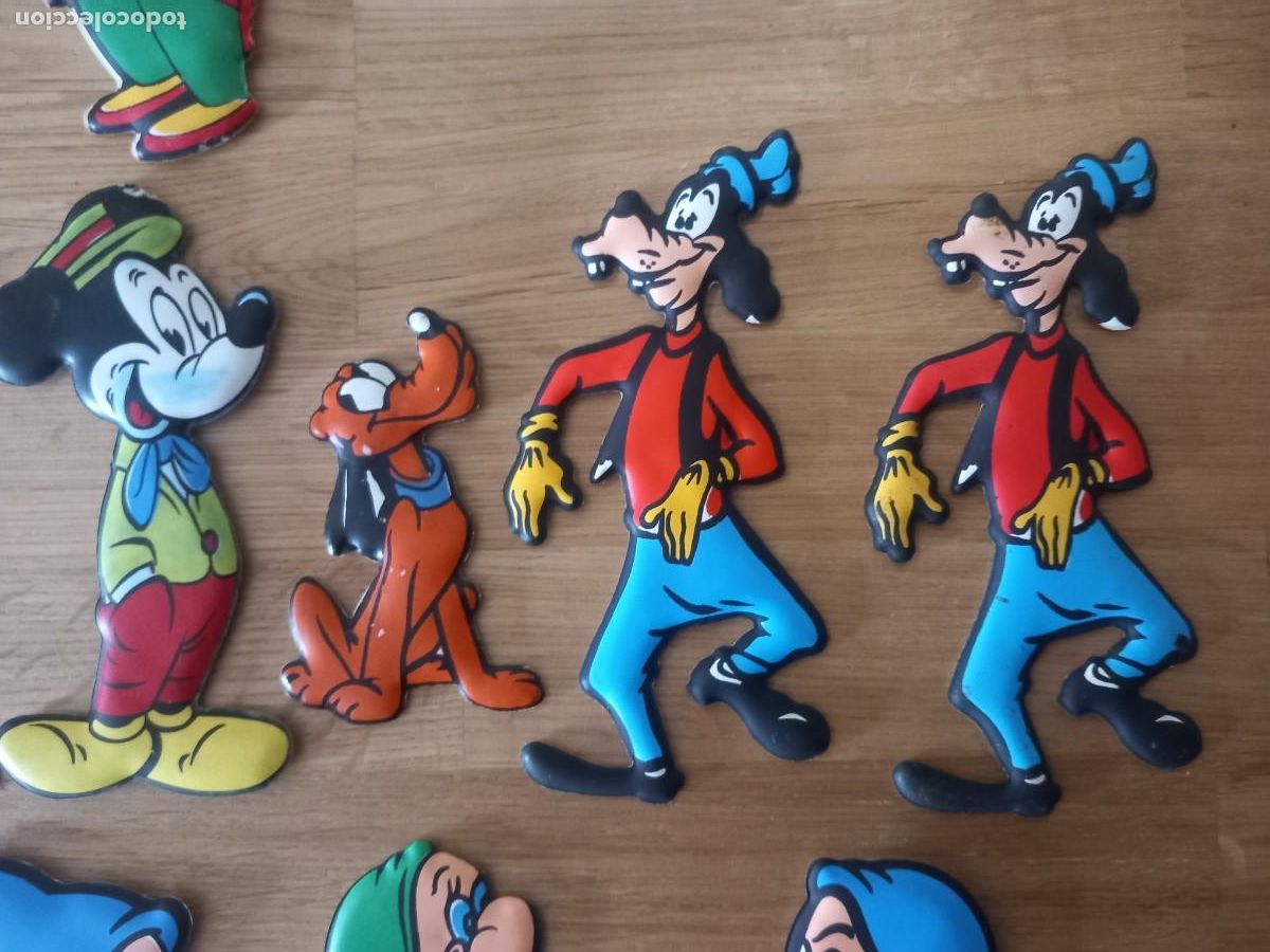 Coleccionismo cromos troquelados antiguos: Lote cromoplast variado Walt disney - Foto 4