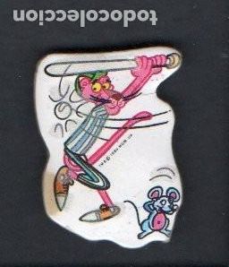 Coleccionismo cromos troquelados antiguos: ANTIGUO CROMO TROQUELADO, MATUTANO - DISFRACES LUMINOSOS PANTERA ROSA N&ordm; 7