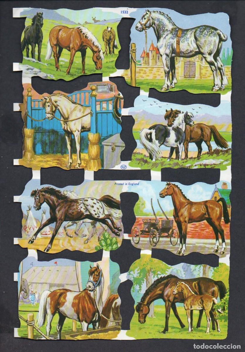 Coleccionismo cromos troquelados antiguos: CROMOS TROQUELADOS - LAMINA MLP N&ordm; 1532. COMPLETA. 15,5 X 24 CM. NO C.E.
