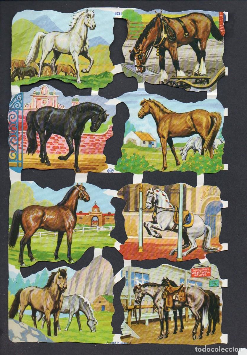 Coleccionismo cromos troquelados antiguos: CROMOS TROQUELADOS - LAMINA MLP N&ordm; 1531. CON BRILLO. COMPLETA. 15,5 X 24 CM. NO C.E.