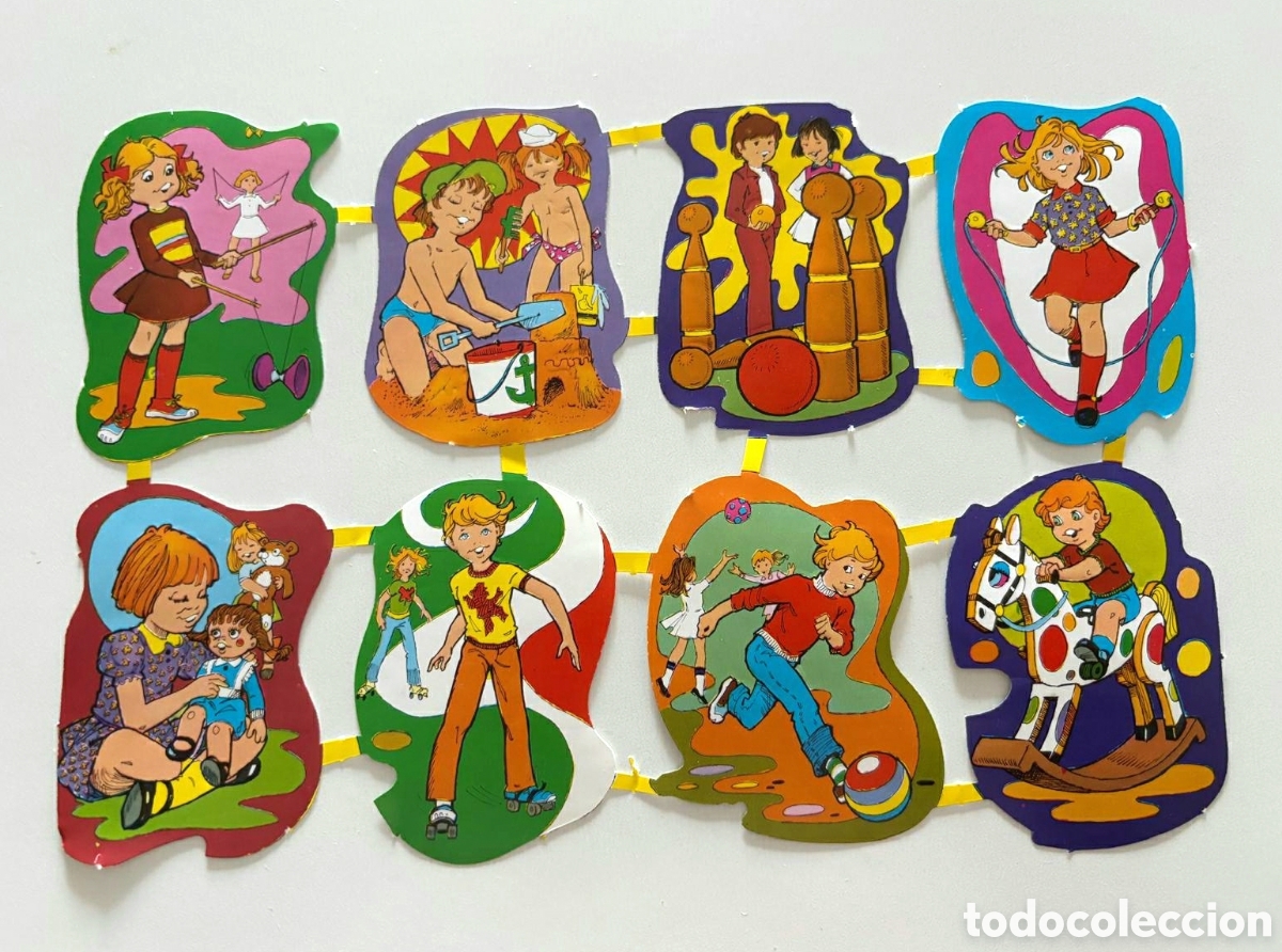 Coleccionismo cromos troquelados antiguos: L&aacute;mina CROMOS TROQUELADOS espa&ntilde;oles MAVES GRANDES relieve ni&ntilde;os juegos 70/80 NUEVA colecci&oacute;n picar