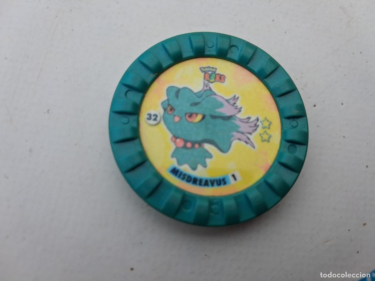 Coleccionismo cromos troquelados antiguos: Tazo Chipicao Pokemon Roks - 32 - Misdreavus