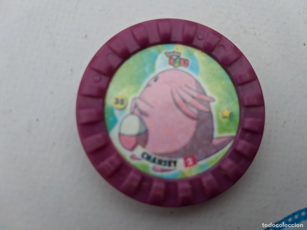Coleccionismo cromos troquelados antiguos: Tazo Chipicao Pokemon Roks - 30 - Chansey - raro